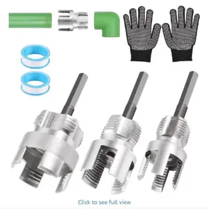 PVC Pipe Threader Kit - Dual-Function Internal & External Pipe Threading Tool