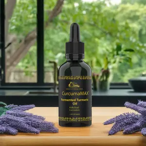 CurcumaMAX Lead-Free Fermented Turmeric Oil Enhanced with Natural Curcumin for Health Maintenance & Immune Support - Healthcare