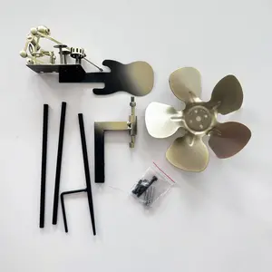 Drummer Windmill Garden Decoration, Drummer Wind Spinners Sculpture Outdoor Decor, Rockin Art Figurine, Percussionist Music Figurines and Statues, Windmill for Yard Lawn Garden Decor