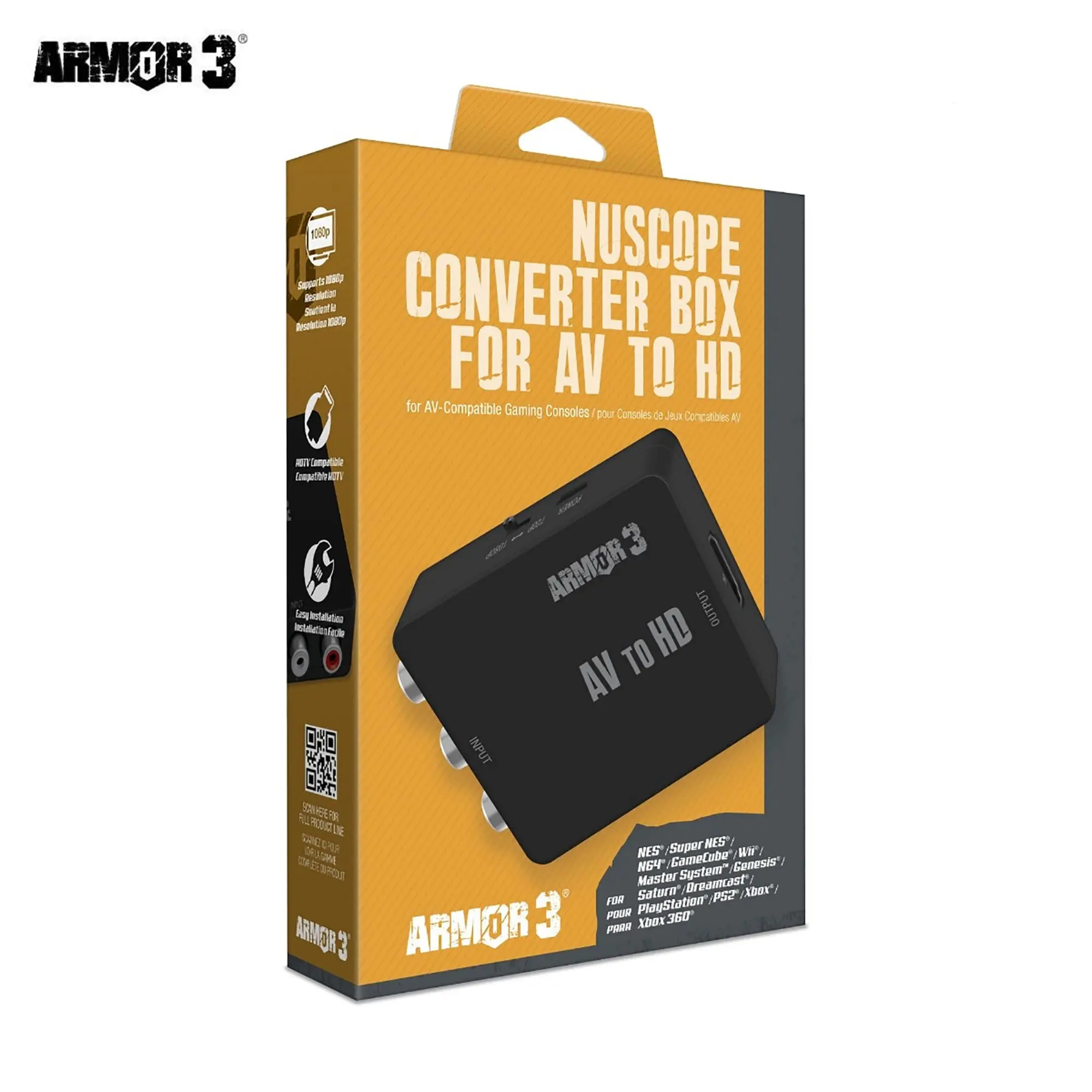 Armor3 "NuScope" AV to HD Converter Box Armor3 "NuScope" AV to HD Converter Box