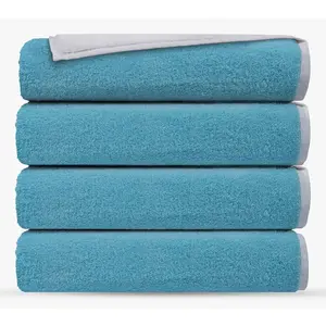 Depera Home Double Face 4 pcs Turkish Hand Towels Set