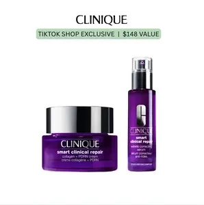 Clinique Smart Serum + Smart Collagen PDRN Cream Duo