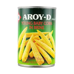 AROY-D Thai Tender Corn 425g - Perfect for Stir-Frying, Salads & Hot Pot 🍲