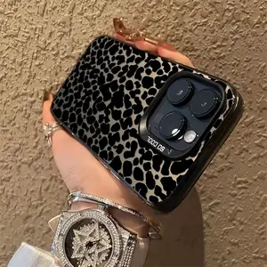 Leopard Print Design Mobile Phone Case for Iphone16/16Plus/16Pro/16Promax/Iphone 15/15Plus/15Pro/15Promax, 14/14Plus/14Pro/14Promax, 13/13Pro/13Promax, 12/12Pro/12Promax, 11/11/11Pro Max/7/8/X/Xs - Anti-Fouling, Fashionable, Trendy Smartphone Protector