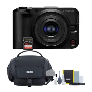 Canon EOS R50 V Mirrorless Camera with 14-30mm f/4-6.3 Lens Bundle