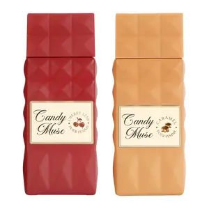 Bundle of Marxzelle Designer Perfumes Candy Muse Cherry Lush and Caramel Pour Femme Eau De Parfum Vaporisatuer Natural Spray 100Ml 3.4fl.oz.