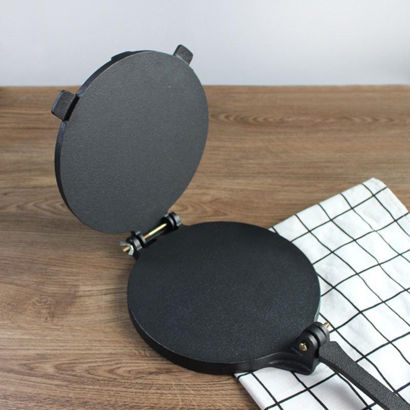 Cast Iron Tortilla Press, Tortilla and Roti Maker, Made in Colombia, 8 Inches Kitchen Sturdy