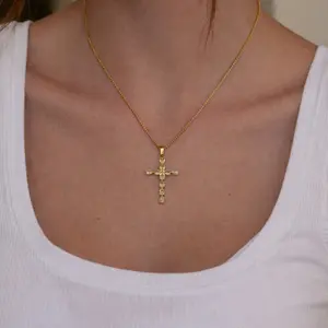 Amara Cross Necklace