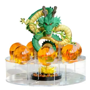 Figure Set 15cm Shenlong Statue 3.5cm Crystal Balls & Stand in Gift box collection