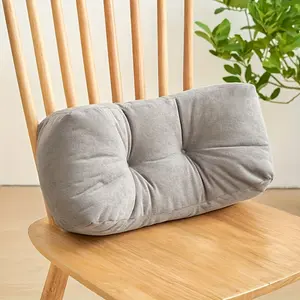 [Gorgeous Lumbar Pillow] Gorgeous 1pc Lumbar Pillow Napping, Student Backrest Cushion, Chair Cushion, Office Sleeping Pillow, Memory Foam Cushion