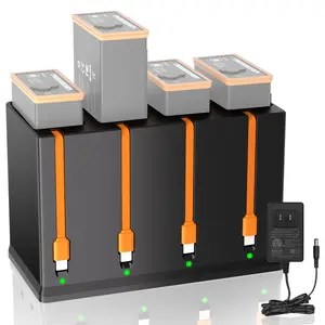 【FathersDayGift】6700mAh Moultrie Power Mag Replacement Battery, Compatible with Moultrie Cellular Trail Cameras Edge Series, including Edge, Pro, 2, 2 Pro, USB-C & Solar Panels Charging Rechargeable High Capacity