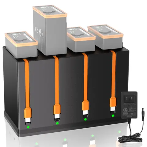 6700mAh Lithium Battery Charger for Moultrie Cameras - Compatible with Cellular Trail Cam Edge Series (Edge, Pro, 2, 2 Pro,3,3pro,4), 10.8V, USB-C Fast Charge, Solar Panel Compatible,hunting asseccories