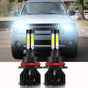For Nissan Xterra 2002-2015 LED Headlight High/Low Beam Bulbs Combo Kit White Automotive Led Headlamp