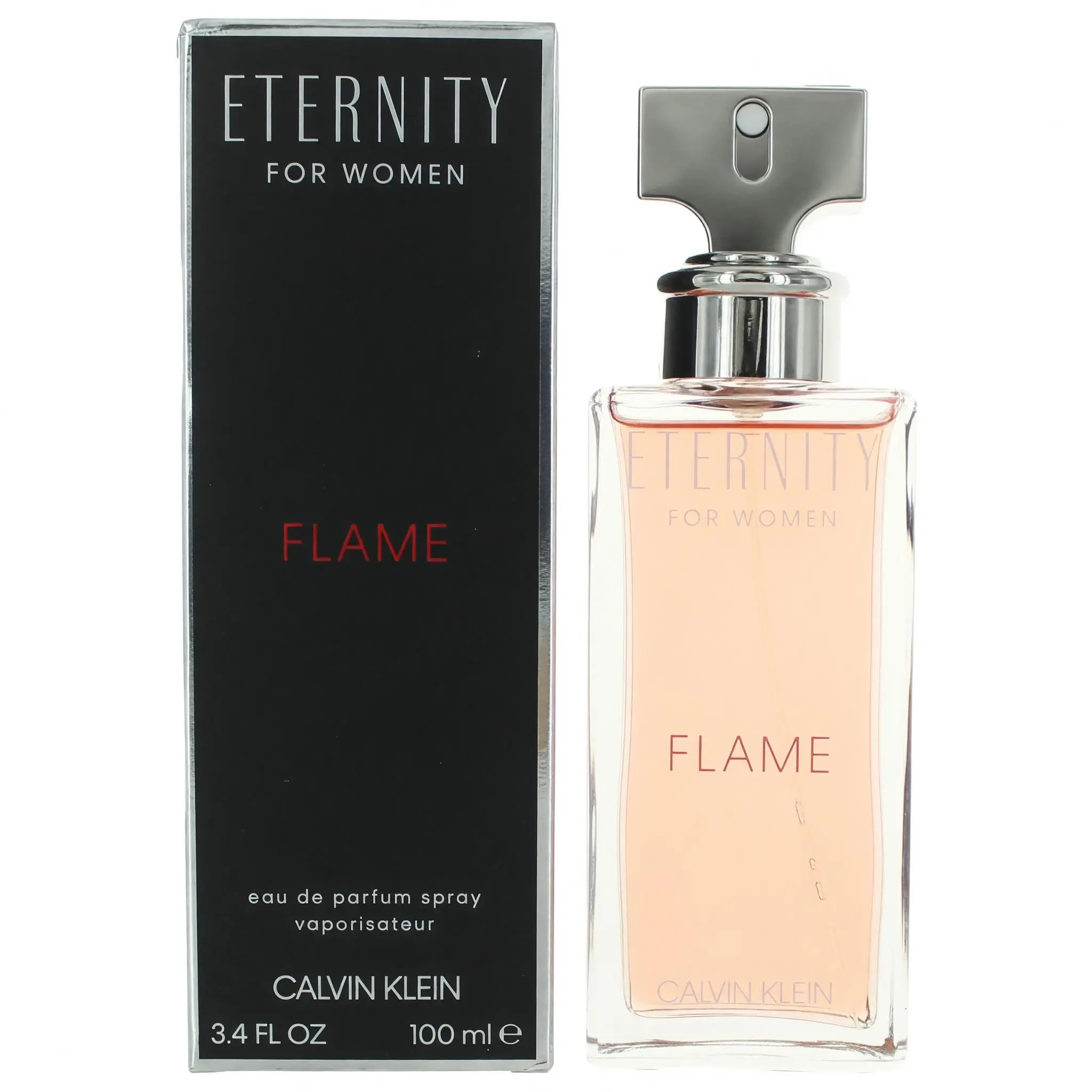 Eternity Flame by Calvin Klein for Women - 3.4 oz EDP Spray