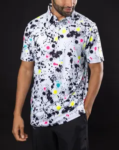 Splatter -m Sunday Swagger Mens Polo