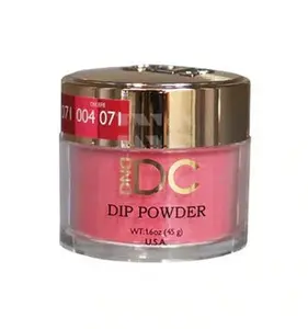 DND DC Dip 071 Cherry Punch - 1.6 oz, Long Lasting Nail Art DIY for Women & Girls, Quick Dry Manicure Tool, Beautiful Radiant Nails, Spring 2067 Nail Care Nail Polish