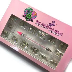 NAILZBYDEV BLING BOX – 1000 pcs High-Quality Nail Crystals