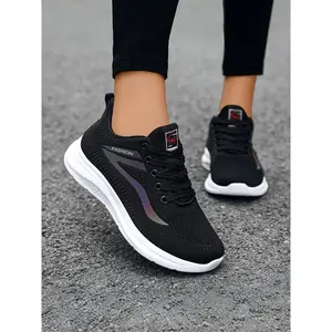 Women's Mesh Running Shoes, Athletic Running Shoes, Lightweight and Breathable Sports Sneakers, Ideal for Running and Gym Workouts, Comfortable Footwear for Active Lifestyle