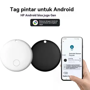 F08 Anti-lost Device Car Tracker Pet Tracker Cat and Dog Tracker GPS Tracking Device Find Location of Items in Android No SIM Card Required Only Supports Android System Black Android - Black/Android