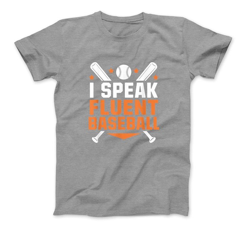 Coach Team And Baseball Lover, I Speak Fluent Baseball T-Shirt