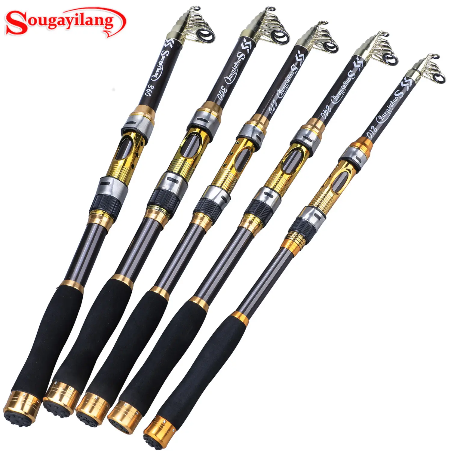 Sougayilang Fishing Rod 24 Ton Carbon Fiber, CNC Machined Reel Seat, Comfortable EVA Handle, Portable Travel Fishing Rod for Bass,and Crappie Fishing - TikTok Shop Sougayilang Fishing Rod 24 Ton Carbon Fiber, CNC Machined Reel Seat, Comfortable EVA Handle, Portable Travel Fishing Rod for Bass,and Crappie Fishing - TikTok Shop