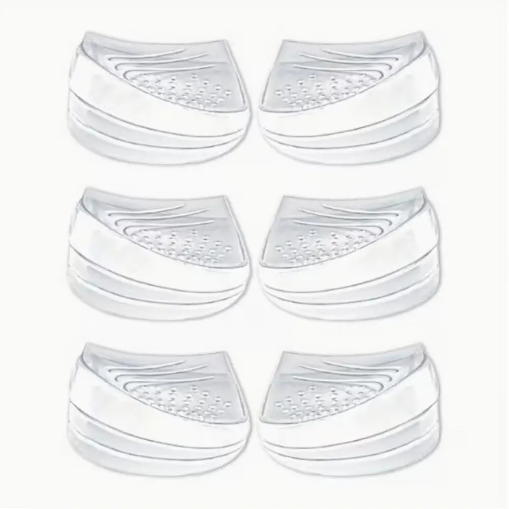3 Pairs Transparent Heel Lift Insoles with Adjustable Wedge - Arch & Heel Lift for, Flat Feet, Achilles Tendonitis - Stackable Design, Height, Comfortable & Durable Shoe Inserts for Men & Women - Free Stacking, Flexible & Lightweight tiktokshopspringglowu
