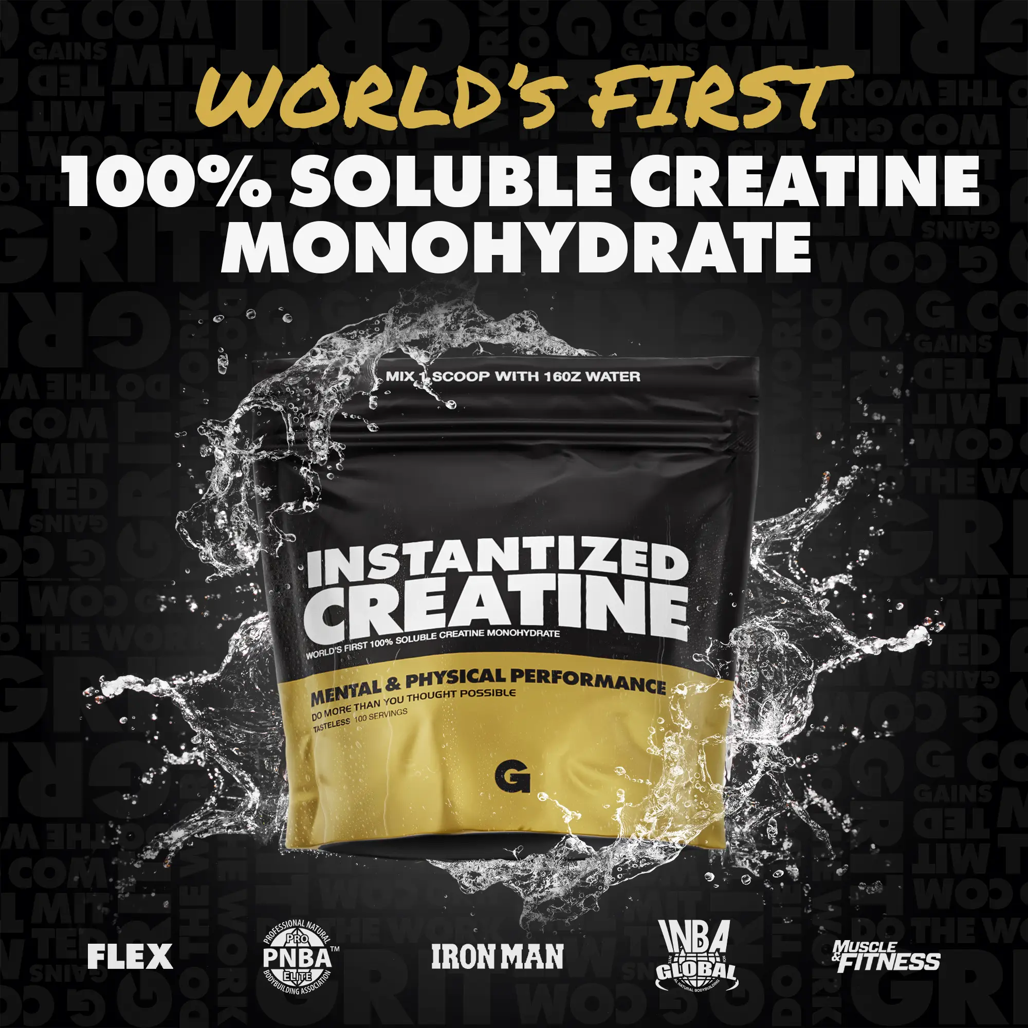 Instantized Creatine