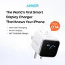 【OTA  Update for iPhone 18 】Anker 45W Fast Charging USB-C Charger with LED Display ，for iPhone 18 Pro New iPhone Recognition and AVS Support via OTA Update, Care Mode Extends Battery Life, Phone Charger for iPhone 18/17 Pro Max7/16/15 Series