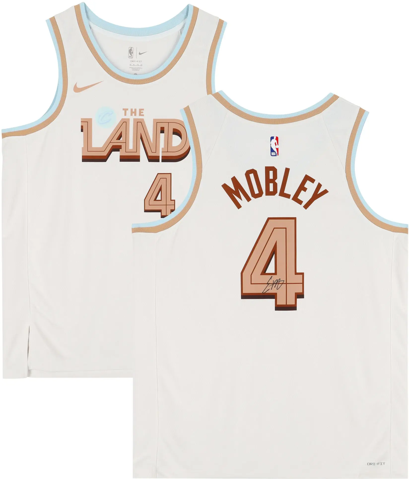Evan Mobley Cleveland Cavaliers Autographed White Nike 2022-2023 City Edition Swingman Jersey - Fanatics Authentic Certified