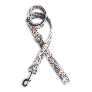Cream, Pink, & Navy Leash