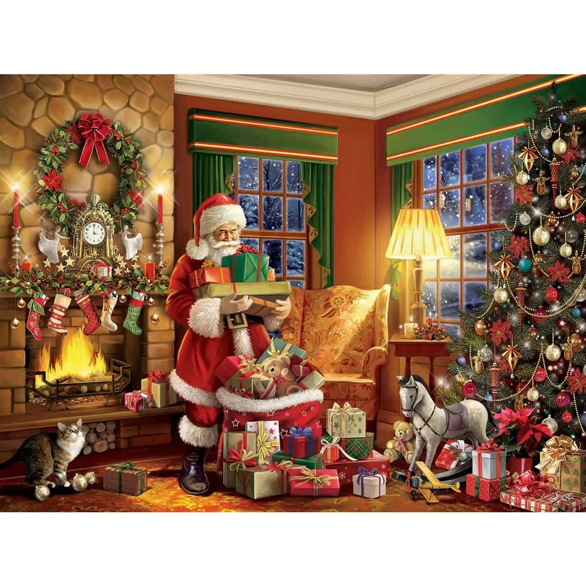 Delivering Gifts (1409pz) - 500 Pieces