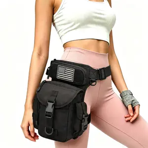 Waterproof Multi-Use Drop-Leg Tactical Bag, Women's Thigh-Waist Bag Motorcycle Thigh Bag & Tactical Leg Bag for Men, Riding, Outdoor Cycling Hiking, Waist Slip Pocket tiktokshopspringglowup Backpacks