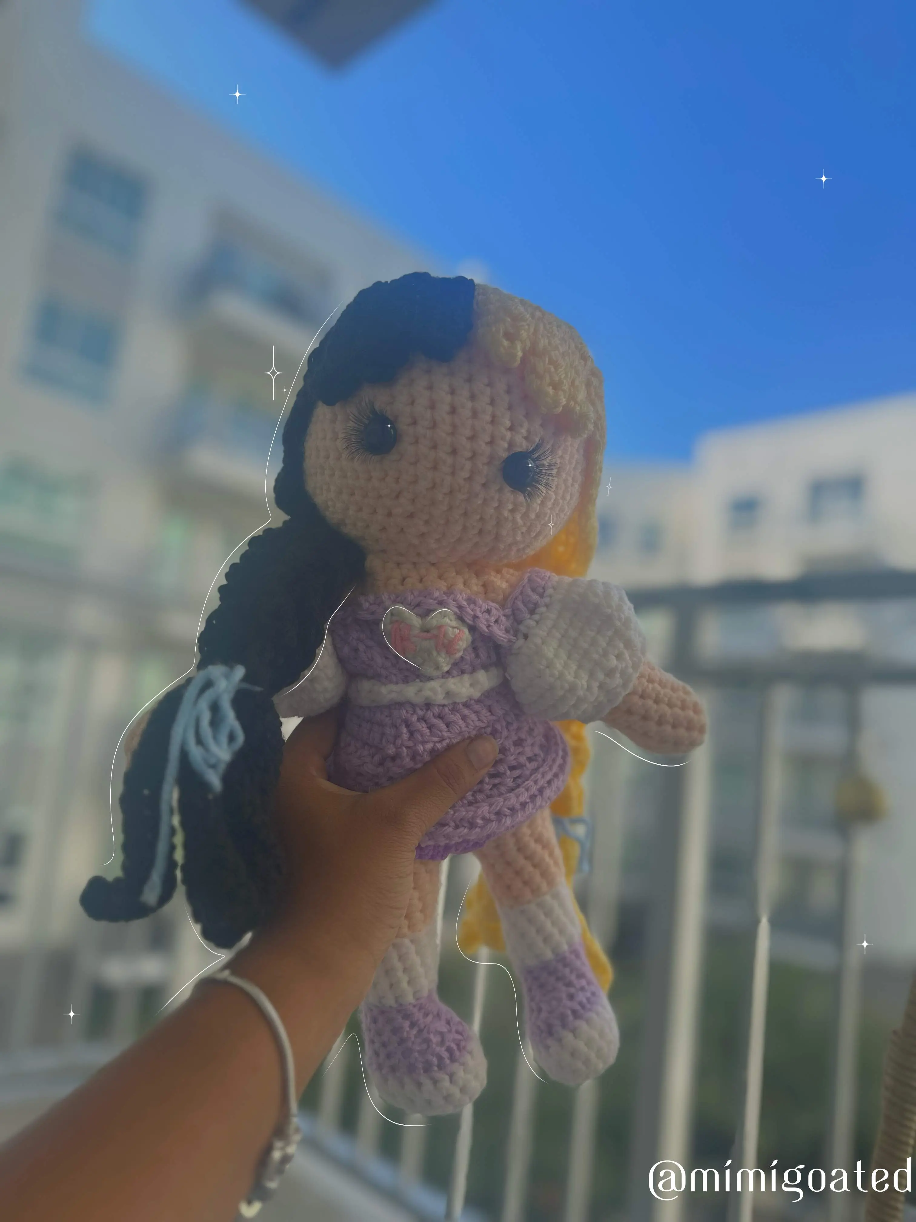 Melanie Martinez inspired k-12 crochet doll Melanie Martinez inspired k-12 crochet doll