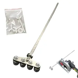 Positioning Calipers for Precise Measurements & Easy Wood Cutting, Stainless Steel Adjustable Caliper Guide Rail, Precision Cutting Guide for Circular Saws