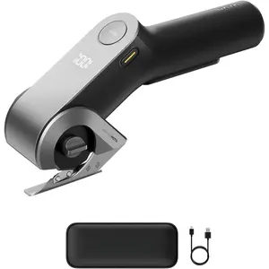 EdgeFlow Cordless Electric , Self-Sharpening Titanium ,  Display Electric Cardboard , Boost Mode & Tool-Free  Swap, Ideal for Cardboard, Fabric, Carpet, Leather DIY