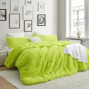 Full of Fluff - Coma Inducer Oversized Comforter Set - Green Screen