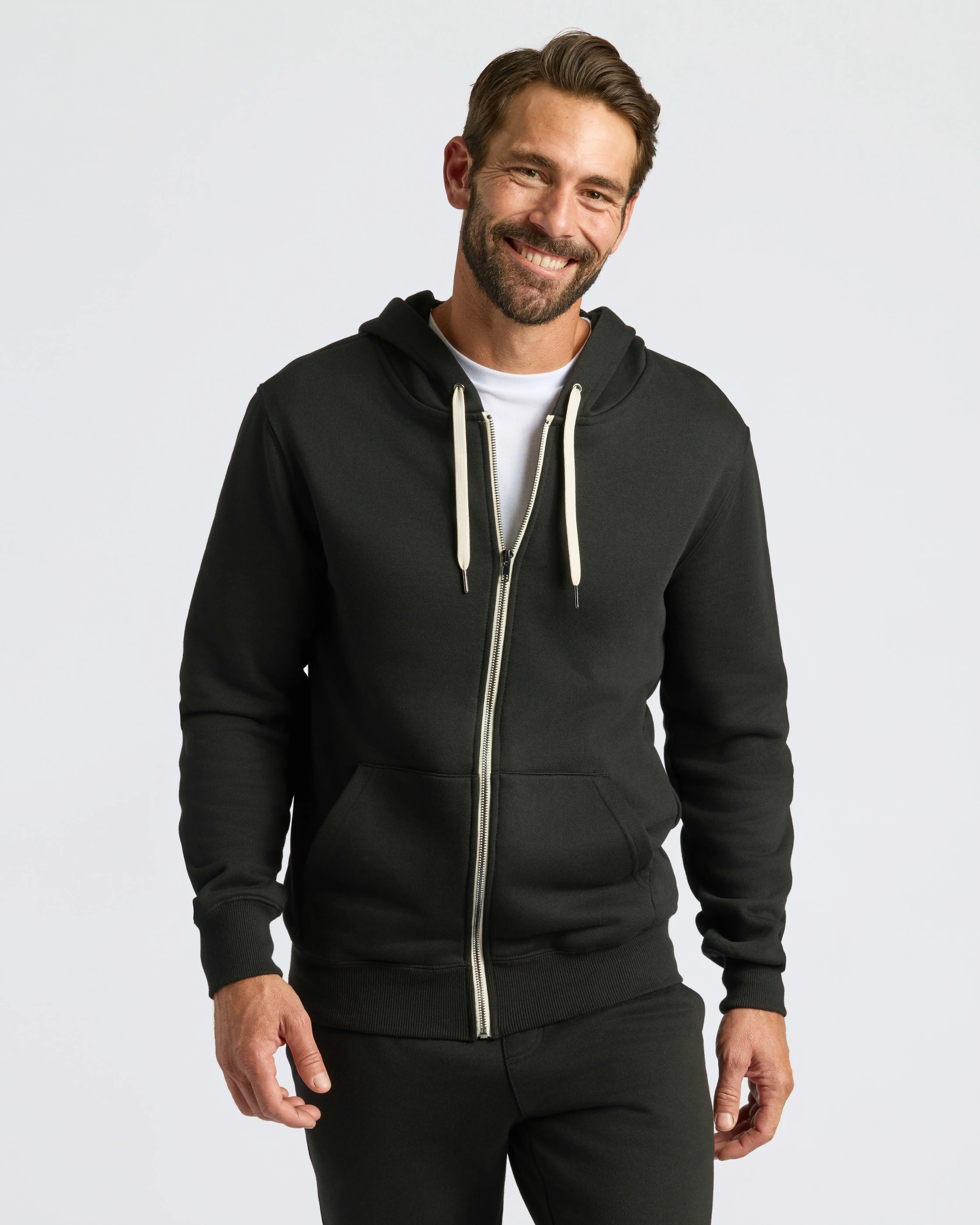 Black Fleece French Terry Zip Hoodie Black Fleece French Terry Zip Hoodie