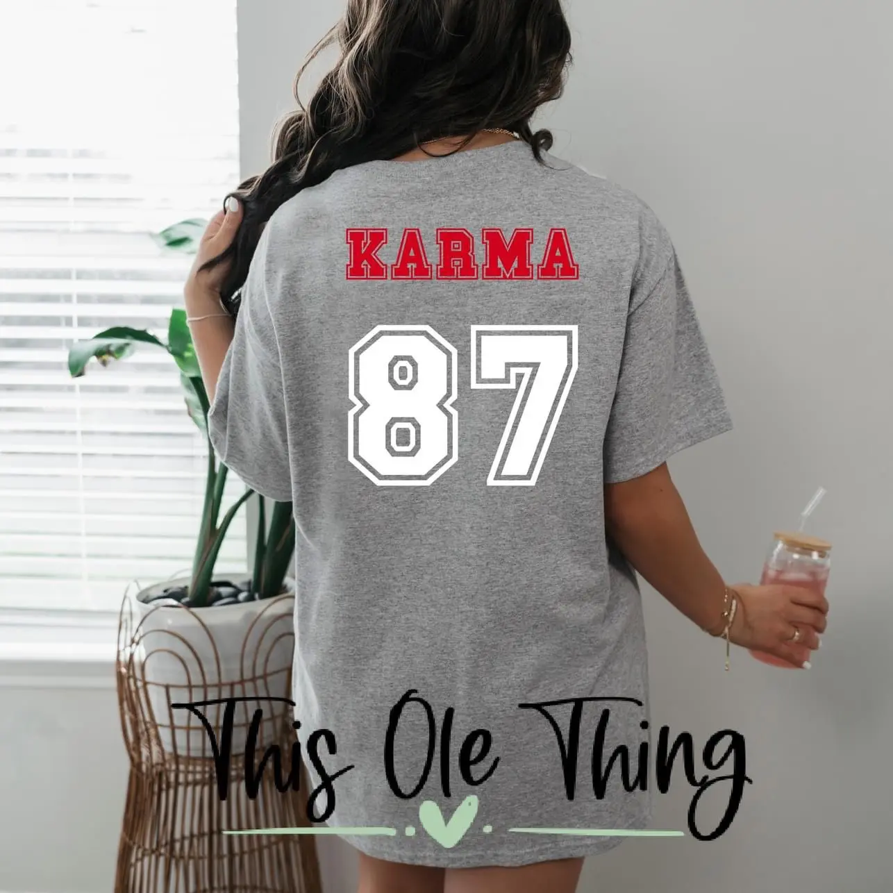 KARMA T-shirt Womenswear Comfortable Fabric
