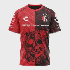 Custom LIGAMX Atlas FC Dia De Muertos Home Shirt - Official Mexico Soccer Apparel: Celebrate in Style!