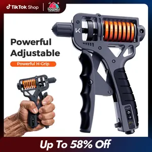 Keep H-Shaped Ergonomic Grip Strengthener, Adjustable 10-660LBS Resistance, for Muscle Relaxation, Forearm Training, Hand Therapy & Stress Relief