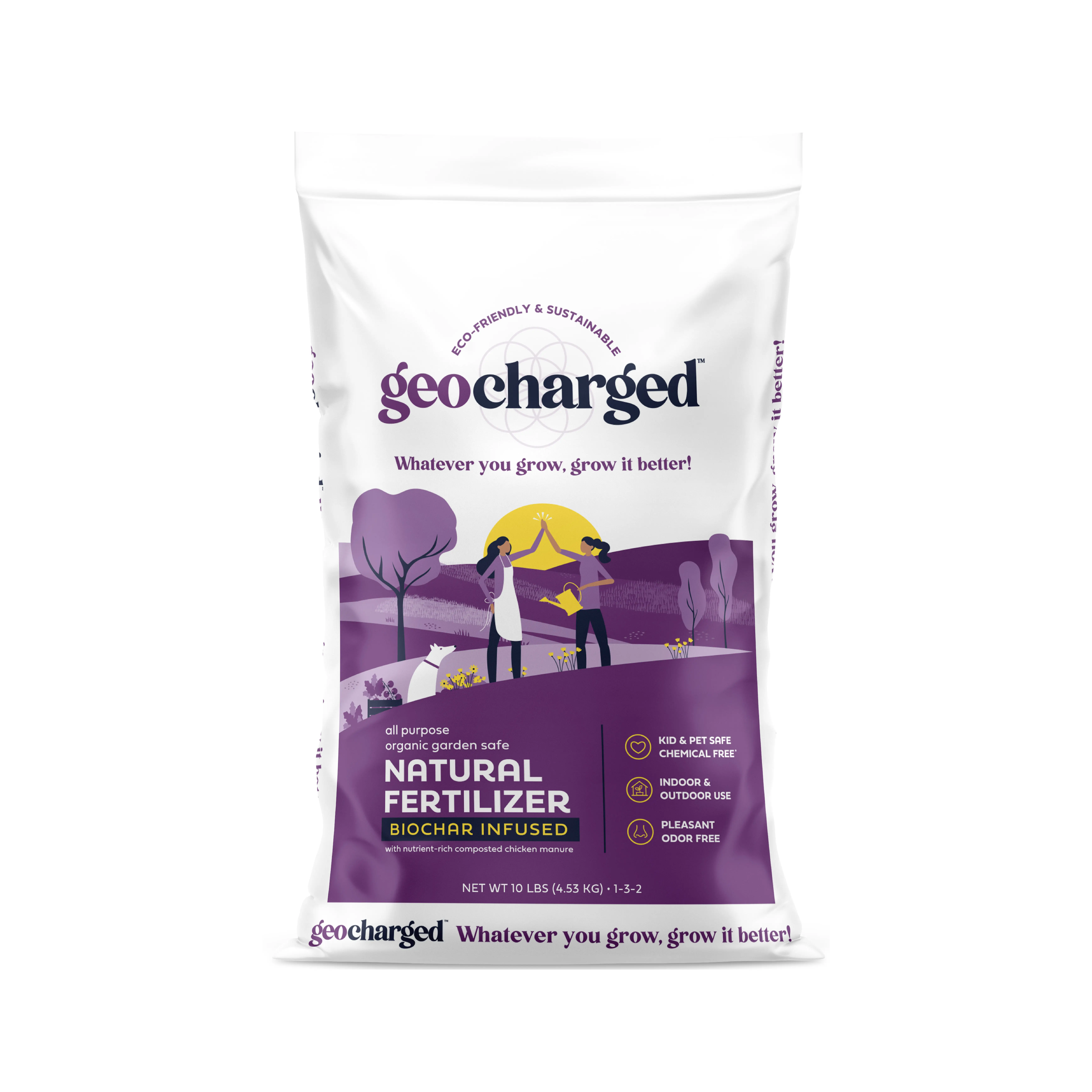 Geocharged, Natural Organic Safe Fertilizer
