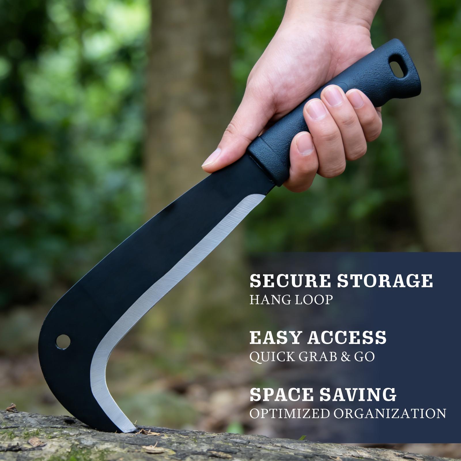 Chop wood and mow grass in one go! Thisgardening tool is ridiculously sharp CordlessHedge Trimmer Lawn Mover Trimmer