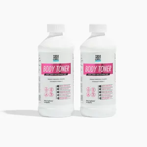 Yes You Can! Premium Hydrolyzed Collagen - Promotes Healthy Hair, Skin, Nails, and Body Toning - With Vitamin C and Collagen Peptides, 16 Servings, 2 Pack