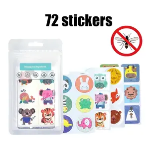 Mosquito Repellent Patches - for Kids & Adults Shaped Badges with Essential Oils, DEET-Free & Natural Bug Protection for Travel, Camping & Outdoor Play