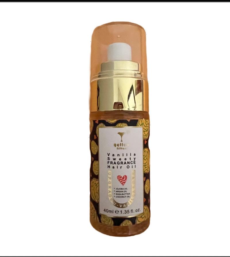 Fragrance Hair Oil with Jojoba, Argan, Shea Butter and Coconut Oil for Silky Finish and Brilliant Shine - Comfort, Hair Care