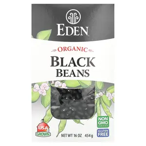 Eden Foods Organic Black Beans, 16 oz (454 g)