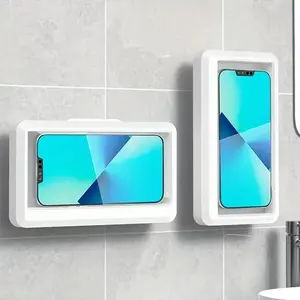 360 Rotation Waterproof and Anti-fog Mobile Phone Case for Bathroom Shower Phone Holder Waterproof Can Be Touched Shower Phone