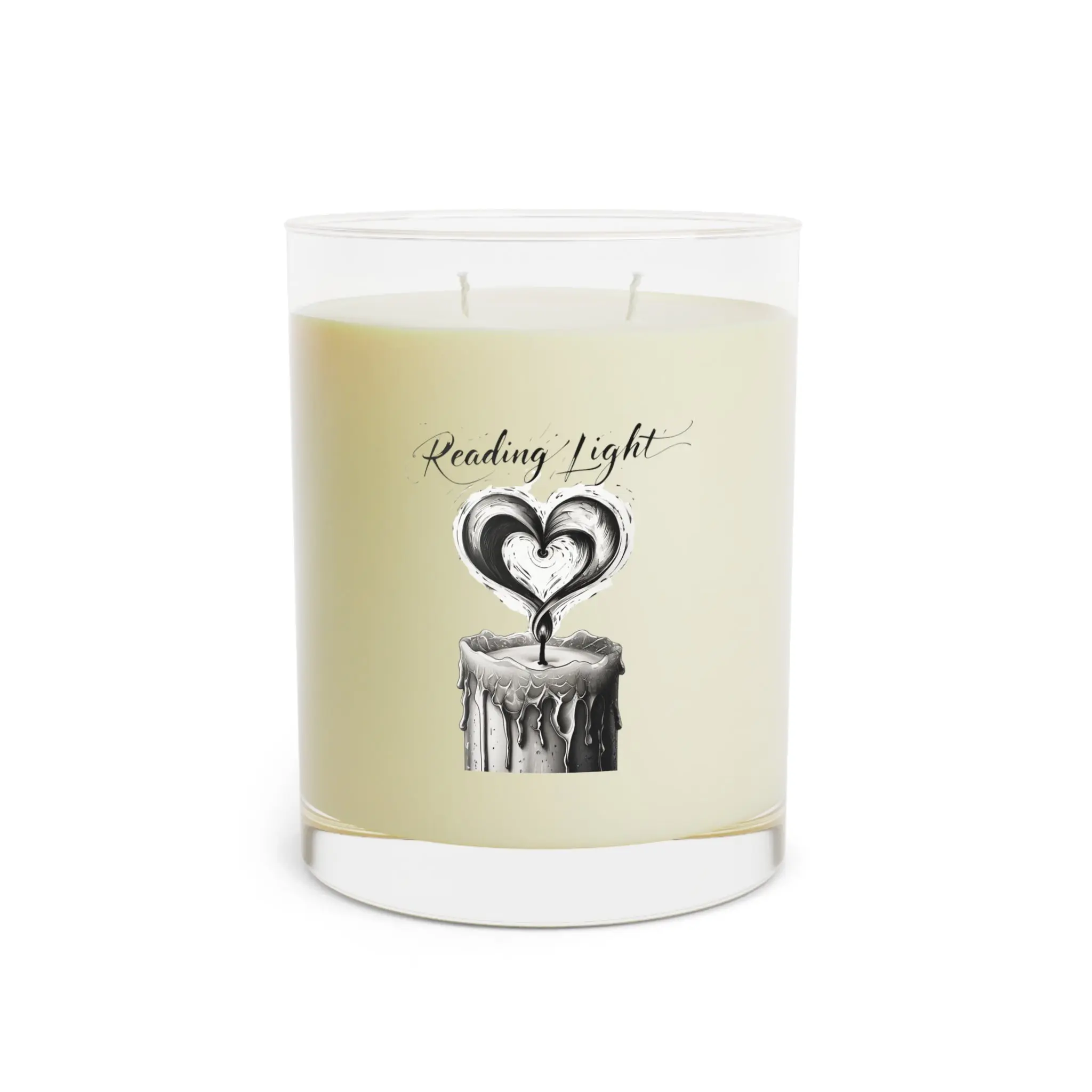 Reading Light Scented Candle | 11oz Full Glass | Perfect for Relaxation and Cozy Reading handmade candle multiple scent
