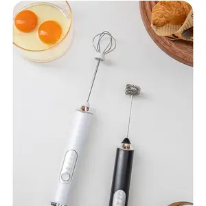 Mini Handheld Electric Egg Beater for Home Baking - Automatic Stirrer for Whipping Egg Whites, Cream and Cake Batter