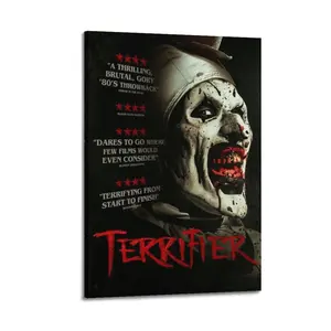 Terrifier Modern Art Deco Painting Art Poster Wall Decoration Wall Poster Art Wall Rich Art Painting Corridor Art Painting Decoration